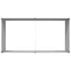 vidaXL Planter Light Grey 195 x 100 x 45 cm Galvanised Steel