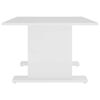 vidaXL Coffee Table White 103.5x60x40 cm Engineered Wood