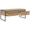 vidaXL Coffee Table Artisian Oak 100 x 46 x 40 cm Engineered Wood