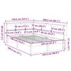 vidaXL Bookcase Bed without Mattress 120x190 cm Small Double Solid Wood Pine
