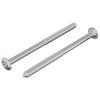 vidaXL Screw 2 pcs Silver M6 x 85 mm Steel