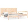 vidaXL Bed Frame without Mattress 200x200 cm Solid Wood
