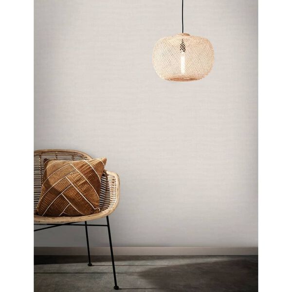 Noordwand Wallpaper Botanica Linnen Look Light Beige and Sand