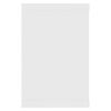 vidaXL Wall Cube Shelf 6 pcs White 60x15x23 cm Engineered Wood