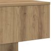 vidaXL Coffee Table Artisan Oak 60x60x31.5 cm Engineered Wood