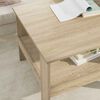 vidaXL Coffee Table Sonoma Oak 57 x 55 x 45 cm Engineered Wood