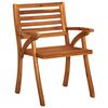 vidaXL Garden Chairs 3 pcs Solid Acacia Wood