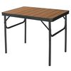Eurotrail Camping Table Arsoli Bamboo 60 x 45 cm