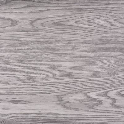 vidaXL Non Self-adhesive PVC Flooring Planks 4.46 m² 3 mm Dark Grey