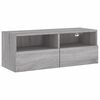 vidaXL 5 Piece TV Wall Cabinets Grey Sonoma Engineered Wood