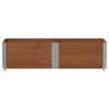 vidaXL Pallet Collars 2 pcs Brown 150x50 cm Solid Wood Pine