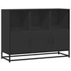 vidaXL Sideboard Black 100x35x76 cm Engineered Wood