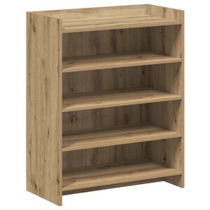 vidaXL Shoe Cabinet 73.5 x 36 x 92 cm Engineered Wood Artisan Oak