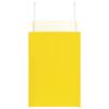 vidaXL Paper Bags 50 pcs with Handles Yellow 32x17x25 cm