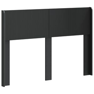 vidaXL Headboard Black Engineered Wood