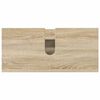 vidaXL Bathroom Furniture Set with Drawer with Shelf 3 pcs Sonoma Oak