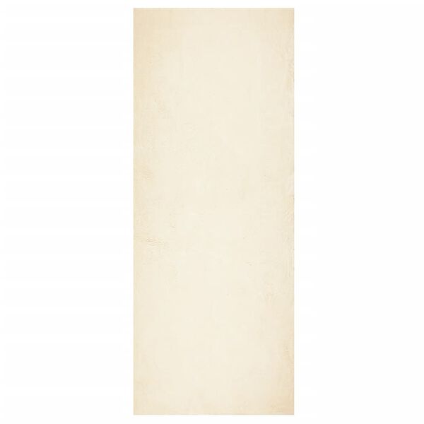 vidaXL Rug HUARTE Short Pile Soft and Washable Cream 80x200 cm