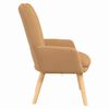 vidaXL Relaxing Chair Beige 63 x 67 x 94 cm Fabric
