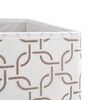 vidaXL Foldable Storage Boxes 10 pcs Cream 32x32x32 cm Non-woven Fabric