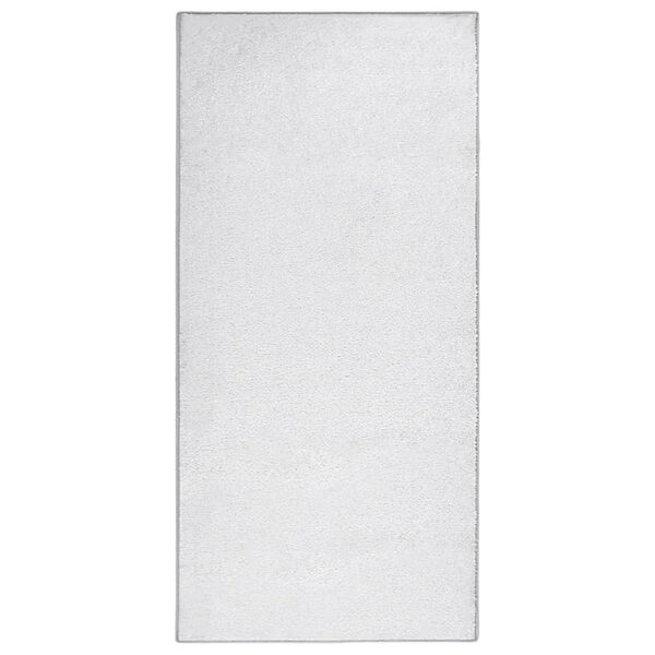 vidaXL Soft Pile Rug Anti-slip 115x170 cm Light Grey