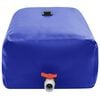 vidaXL Water Tank with Tap Foldable 670 L PVC