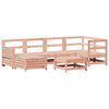 vidaXL 7 Piece Garden Sofa Set Solid Wood Douglas Fir