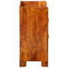 vidaXL Shoe Cabinet with Door Brown 55 x 35 x 75 cm Solid Acacia wood