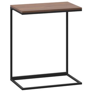 vidaXL Side Table Black 55x35x66 cm Engineered Wood