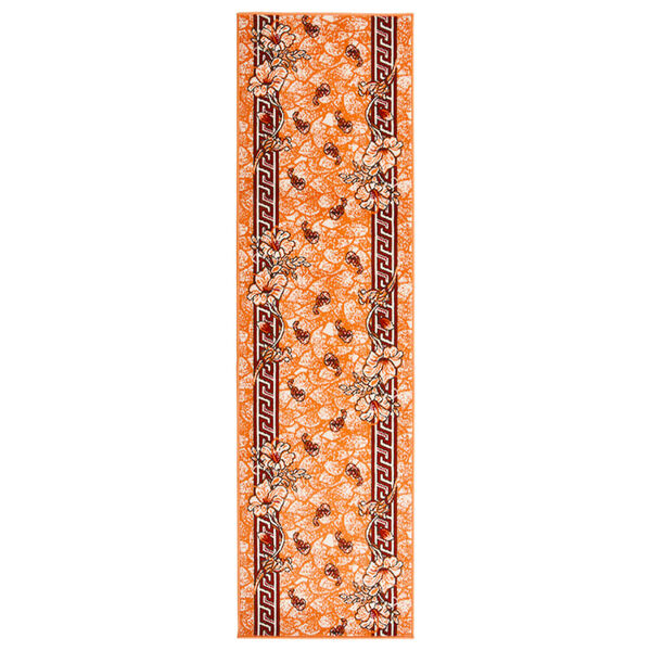 vidaXL Runner Rug BCF Terracotta 60x200 cm