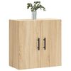 vidaXL Wall Cabinet Sonoma Oak 60x31x60 cm Engineered Wood