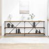 vidaXL Console Table Old Wood 200 x 30 x 75 cm Engineered Wood