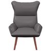 vidaXL Armchair Grey 69 x 74 x 93 cm Artificial Leather