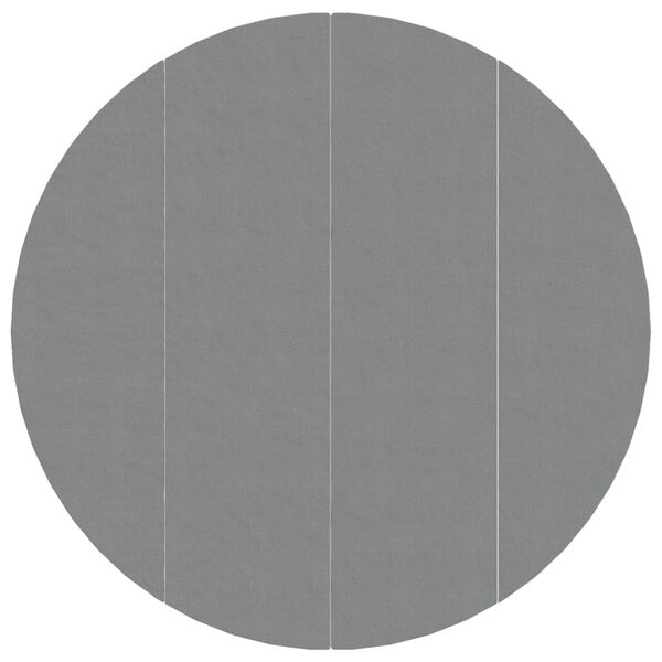 vidaXL Pool Ground Cloth Light Grey Ø500 cm Polyester Geotextile