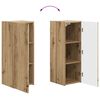 vidaXL TV Cabinet Set Wall-mounted 2 pcs Artisan Oak Engineered Wood