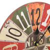 vidaXL Wall Clock Multicolour 30 cm MDF