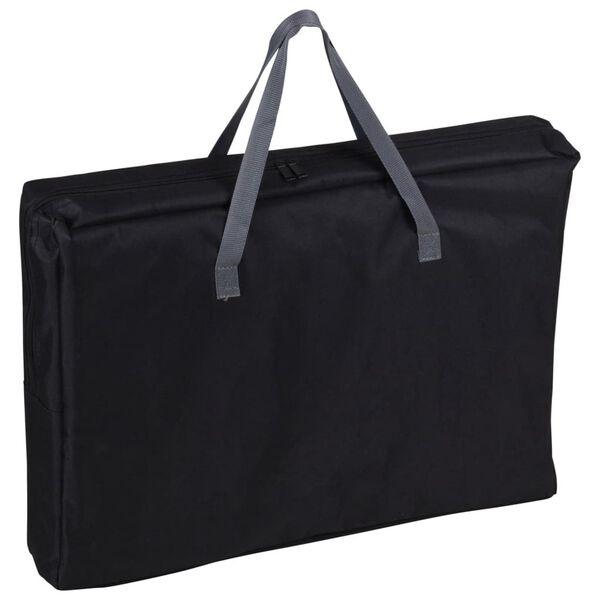 Redcliffs Folding Camping Cabinet Black 60x45x64 cm