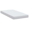 vidaXL Mattress White 80 x 160 cm Gel-Infused Foam