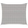 vidaXL Sunshade Sail Light Grey and White 2.5 x 4 m HDPE