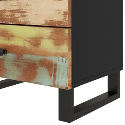 vidaXL Bedside Cabinet 50x33x62cm Solid Wood Reclaimed&Engineered Wood