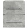 vidaXL Sink cabinet Concrete Grey 38.5 x 41 x 48 cm Engineered Wood