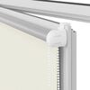 vidaXL Roller Blind Blackout Off White 70x230 cm Fabric Width 65.7 cm Polyester