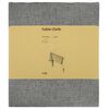 vidaXL Table Cloth 5 pcs Square Light Grey 110 x 110 cm