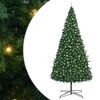 vidaXL Christmas Tree with Decorative String Lights Green 400 cm PVC