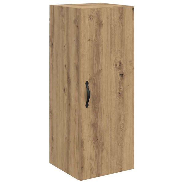 vidaXL Wall Mounted Cabinet Artisan Oak 34.5 x 34 x 90 cm