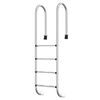vidaXL Pool Ladder | Silver | 304 Stainless Steel | Standard | Pool Ladder