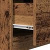 vidaXL Bathroom Cabinet Old Wood 59 x 37 x 59 cm Engineered wood