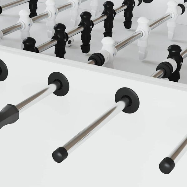vidaXL Football Table Bearings 10 pcs Black 3 x 3 x 1.4 cm Plastic