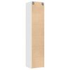 vidaXL Slim Storage Cabinet White 50x42.5x225 cm Engineered Wood