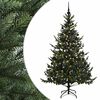 vidaXL Artificial Christmas Tree with Bauble 180 cm 300 LEDs