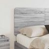 vidaXL Headboard Grey Sonoma 160 cm Engineered wood